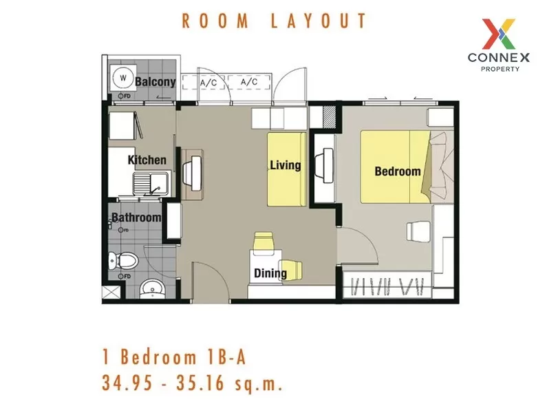 FOR SALE condo , My Condo Sukhumvit 81 , Duplex , high floor , BT